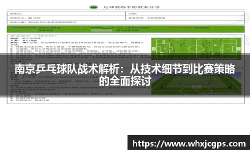 南京乒乓球队战术解析：从技术细节到比赛策略的全面探讨