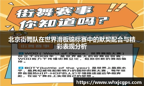 北京街舞队在世界滑板锦标赛中的默契配合与精彩表现分析